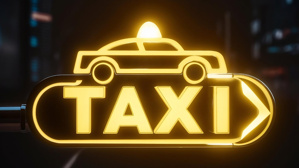 Fotografia Logo Taxi